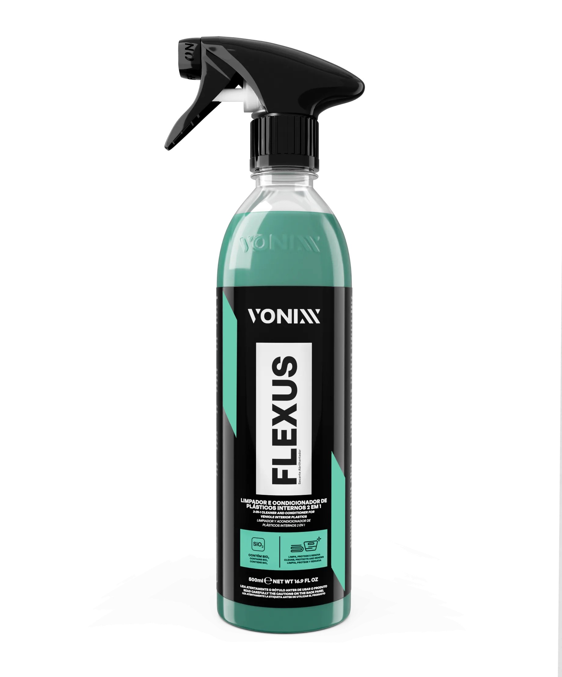 FLEXUS 500 ML LIMPIADOR Y ACON. PLASTICO